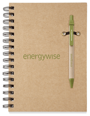 Recycled Notebook with Pen